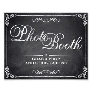 Wedding signs - chalkboard - Photo Booth -