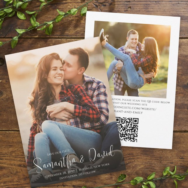 Wedding Simple Save the Date Photo Template (Creator Uploaded)