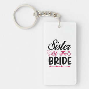 Wedding Sister Of The Bride Key Ring