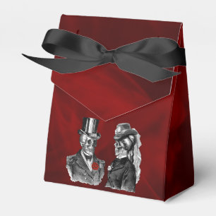 Wedding Skeleton Skulls ‘Til Death Do Us Part Favour Box