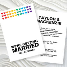 Wedding Sounds Gay Fun Rainbow Pride