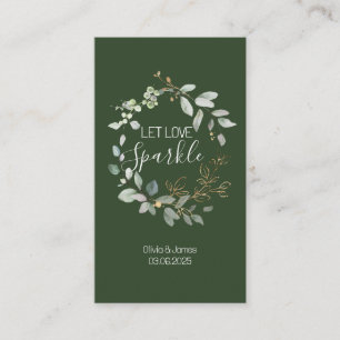 Wedding Sparkler Tag, Sparkler Send off Tags Enclosure Card