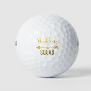 Wedding Squad Golf Ball