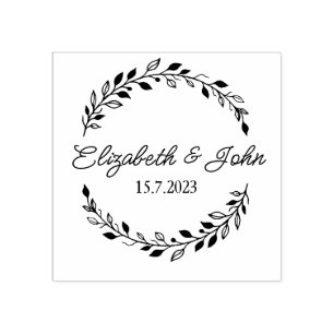 Wedding stamp, Custom Wedding Stamp, wedding Rubber Stamp