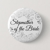 Wedding Stepmother of the Bride Silver Frills