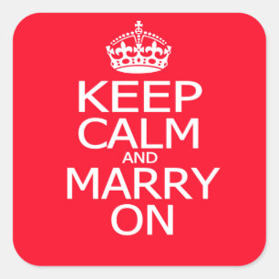 Wedding sticker