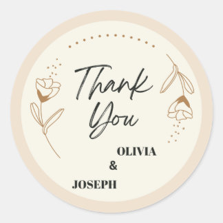 Wedding sticker