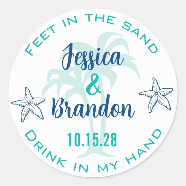 Wedding Sticker WR-124v1 (Front)