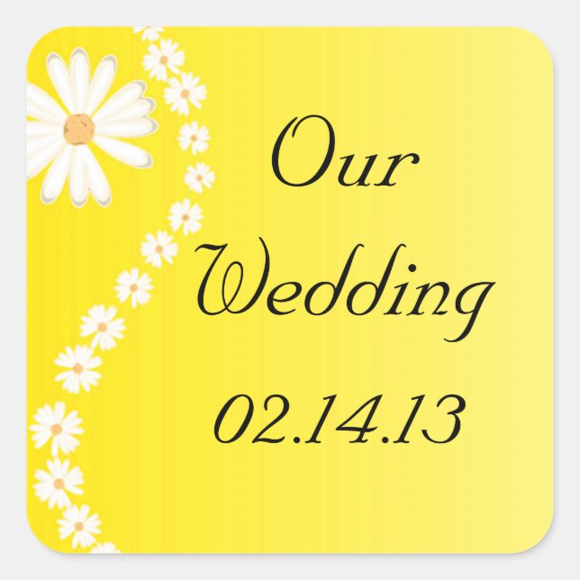 Wedding Stickers (Front)