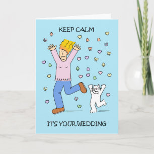Wedding Stress Bridezilla Card