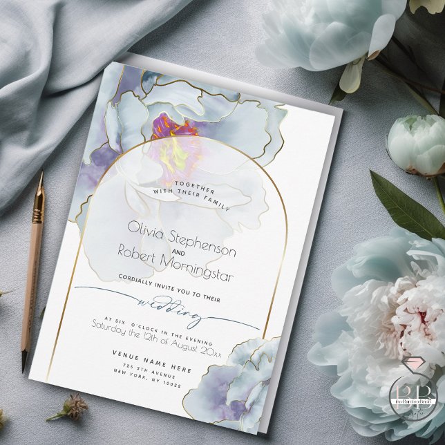 Wedding | Stunning Dusty Blue Peony (Creator Uploaded)