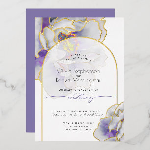 Wedding   Stunning Purple Peony