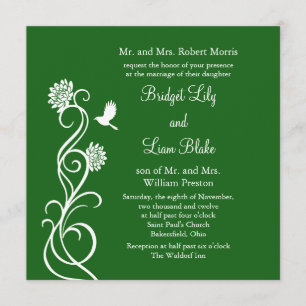 Wedding Succulents Wedding Invitation