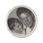 Wedding Suit Photo Planet Jill Round Lapel Pin