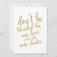 Wedding sunglasses favours affordable sign