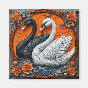 Wedding Swans Magnet