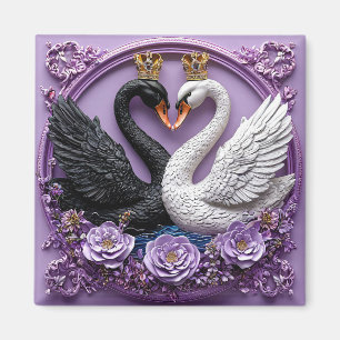 Wedding Swans Magnet