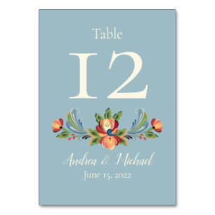 Wedding Table Card
