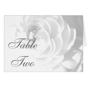 Wedding Table Card