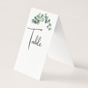 Wedding Table Cards
