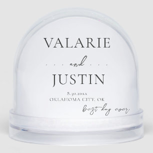 Wedding Table Decor  Snowglobe