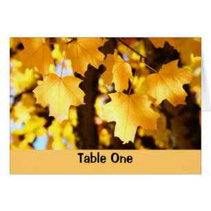 Wedding Table Number Cards Weddings Receptions