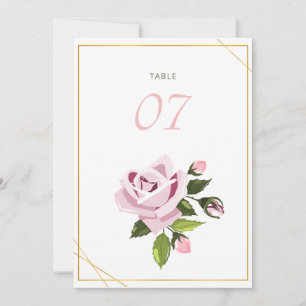 Wedding Table Numbers Wedding Table and Seating