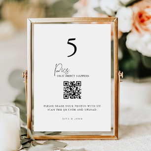 Wedding Table Pics or didn't Happen Seating Chart Pedestal Sign