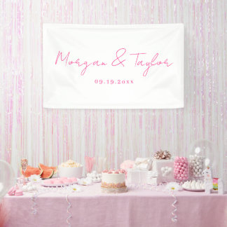 Wedding Table Sign,Custom Tapestry Wall Hanging Banner