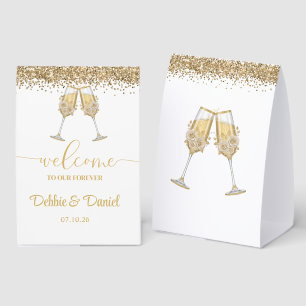 Wedding Table Tent Sign