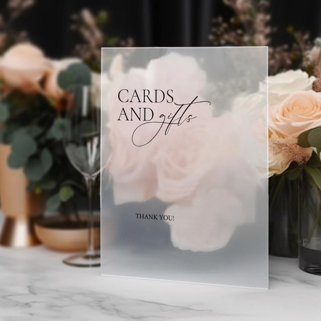 Wedding Take a Gifts Mirror Decal Sign Script (Creator Uploaded)