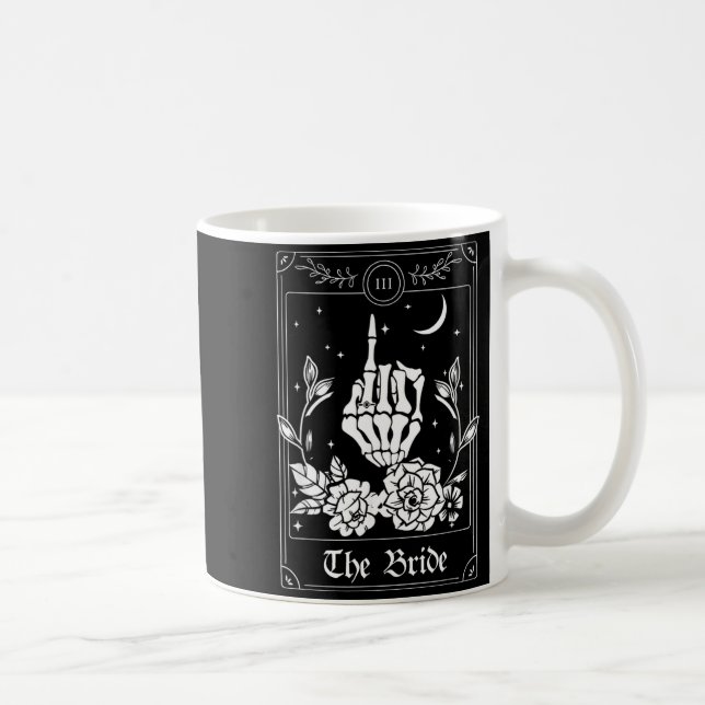 Wedding Tarot Card The Bride Halloween Coffee Mug (Right)