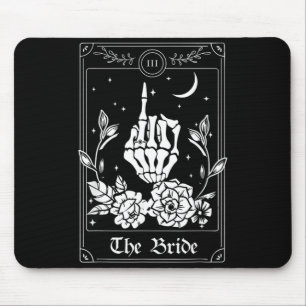 Wedding Tarot Card The Bride Halloween Mouse Mat