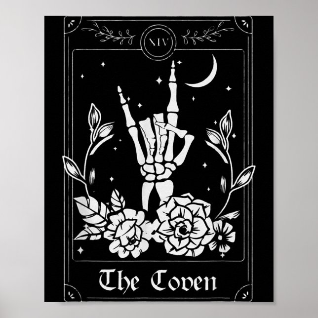 Wedding Tarot Card The Coven Halloween Poster (Front)