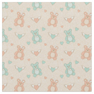 Wedding-teddies Fabric