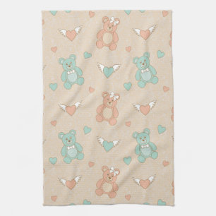 Wedding-teddies Tea Towel