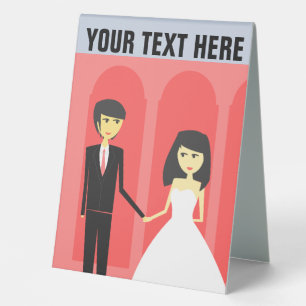 WEDDING TENT SIGN YOU PERSONALIZE