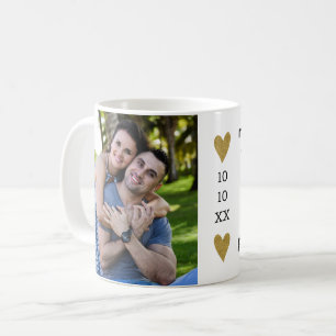 Wedding Thank You Bride And Groom Photo Coffee Mug