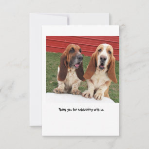 wedding thank you card