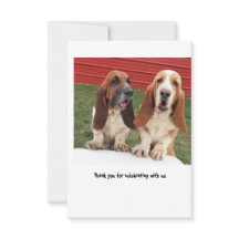 wedding thank you card