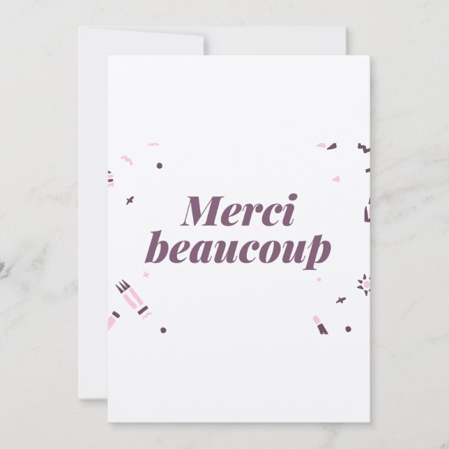 wedding thank-you card (Front)