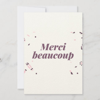 wedding thank-you card
