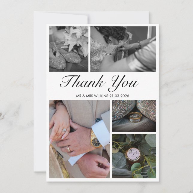 Wedding Thank You Card (Front)