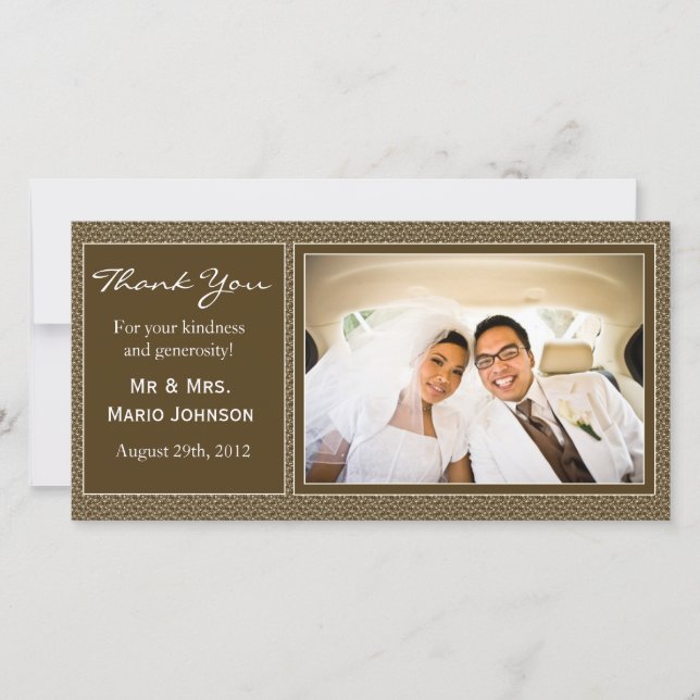 Wedding Thank You Card (Front)