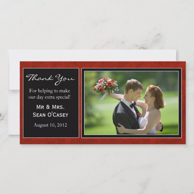 Wedding Thank You Card (Front)