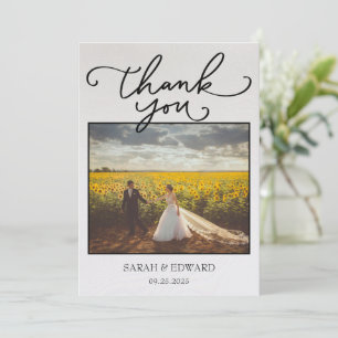 Wedding Thank You Card
