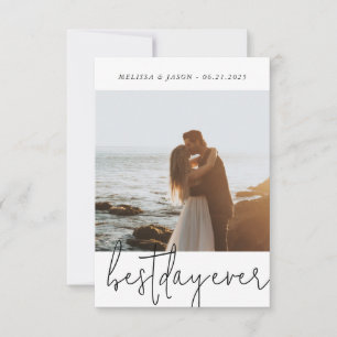 Wedding Thank You Card Photo wedding