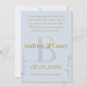 Wedding Thank You Cards