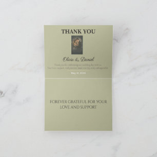 Wedding Thank You Cards Elegant Gratitude Notes