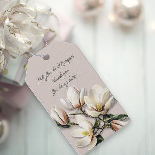 Wedding Thank You Favour Tags Southern Magnolia